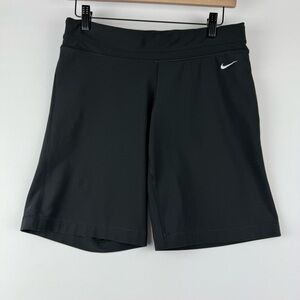 Nike Dri-Fit Women’s Black Biker Shorts - Size Medium